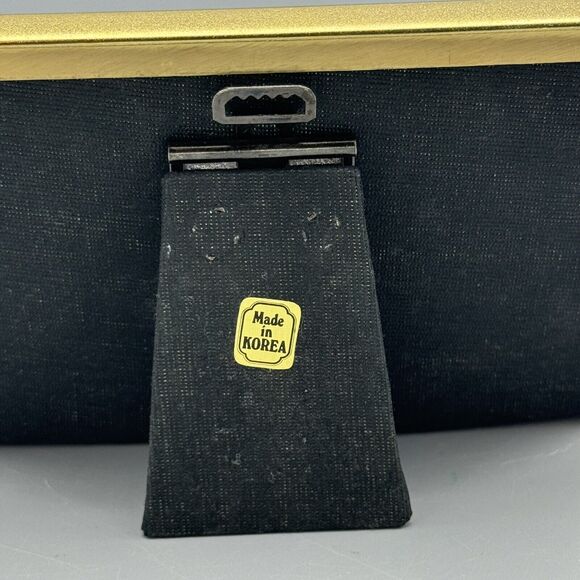 Vintage Brass Glass Apple Desk or Wall Hanging Photo Frame Korea 1980s Kitschy - Picture 3 of 8